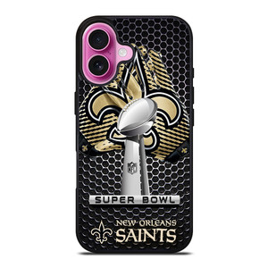 NEW ORLEANS SAINTS SUPER BOWL iPhone 16 Plus Case Cover NEW ORLEANS SAINTS SUPER BOWL iPhone 16 Plus Case Cover