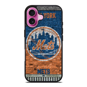NEW YORK METS BRICK WALL iPhone 16 Plus Case Cover NEW YORK METS BRICK WALL iPhone 16 Plus Case Cover