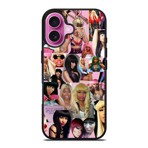 NICKI MINAJ COLLAGE iPhone 16 Plus Case Cover NICKI MINAJ COLLAGE iPhone 16 Plus Case Cover
