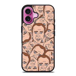 NICOLAS CAGE COLLAGE iPhone 16 Plus Case Cover NICOLAS CAGE COLLAGE iPhone 16 Plus Case Cover