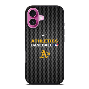 OAKLAND ATHLETICS METAL LOGO 2 iPhone 16 Plus Case Cover OAKLAND ATHLETICS METAL LOGO 2 iPhone 16 Plus Case Cover