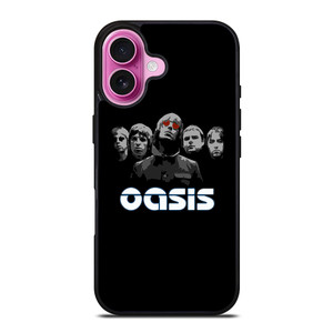 OASIS GROUP BAND iPhone 16 Plus Case Cover