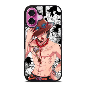 ONE PIECE ACE iPhone 16 Plus Case Cover