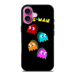 PAC MAN GHOST CHARACTER iPhone 16 Plus Case Cover
