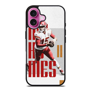 PATRICK MAHOMES KC CHIEFS 15 iPhone 16 Plus Case Cover PATRICK MAHOMES KC CHIEFS 15 iPhone 16 Plus Case Cover
