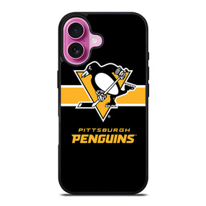 PITTSBURGH PENGUINS HOCKEY TEAM iPhone 16 Plus Case Cover