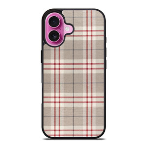 PLAID BROWN 2 iPhone 16 Plus Case Cover PLAID BROWN 2 iPhone 16 Plus Case Cover