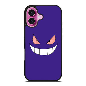 POKEMON GENGAR FACE iPhone 16 Plus Case Cover POKEMON GENGAR FACE iPhone 16 Plus Case Cover