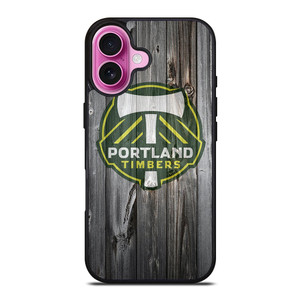 PORTLAND TIMBERS WOODEN iPhone 16 Plus Case Cover