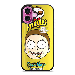 PRINGLES POTATO CHIPS RICK AND MORTY iPhone 16 Plus Case Cover