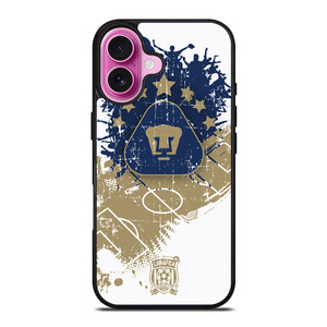 PUMAS UNAM PUMAS iPhone 16 Plus Case Cover PUMAS UNAM PUMAS iPhone 16 Plus Case Cover