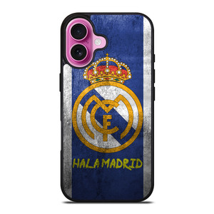 REAL MADRID VINTAGE iPhone 16 Plus Case Cover REAL MADRID VINTAGE iPhone 16 Plus Case Cover