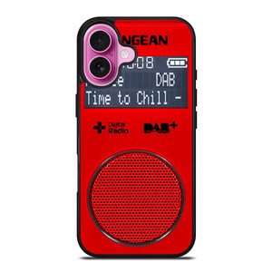 SANGEAN RED RADIO iPhone 16 Plus Case Cover
