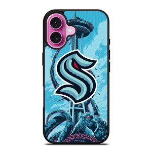 SEATTLE KRAKEN ICON iPhone 16 Plus Case Cover
