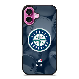 SEATTLE MARINERS MLB LOGO iPhone 16 Plus Case Cover SEATTLE MARINERS MLB LOGO iPhone 16 Plus Case Cover