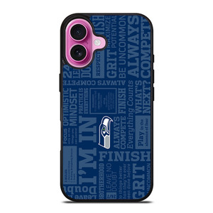 SEATTLE SEAHAWKS MANTRA iPhone 16 Plus Case Cover