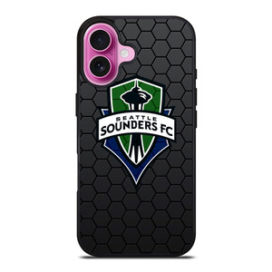 SEATTLE SOUNDERS HEXAGON iPhone 16 Plus Case Cover