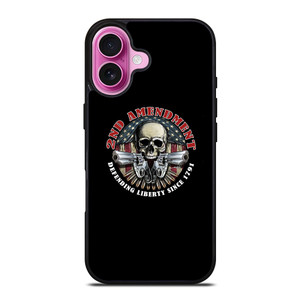 SECOND AMENDMENT AMERICAN GUN iPhone 16 Plus Case Cover