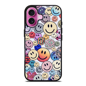 SMILEY FACE iPhone 16 Plus Case Cover