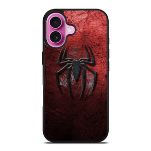 SPIDERMAN GRUNGY LOGO iPhone 16 Plus Case Cover