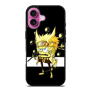 SPONGEBOB NARUTO KONOHA iPhone 16 Plus Case Cover