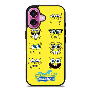SPONGEBOB SQUAREPANTS FACE iPhone 16 Plus Case Cover