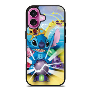STITCH AND LILO FRIENDS iPhone 16 Plus Case Cover