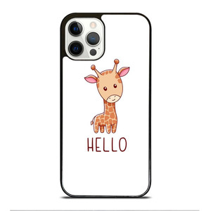 GIRAFFE HELLO iPhone 12 Pro Case Cover GIRAFFE HELLO iPhone 12 Pro Case Cover