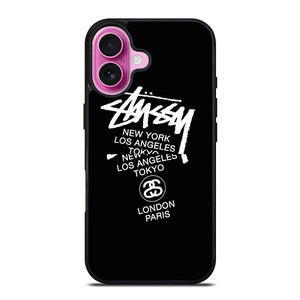 STUSSY METROPOLITAN iPhone 16 Plus Case Cover