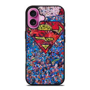 SUPERMAN SUPERHERO LOGO iPhone 16 Plus Case Cover SUPERMAN SUPERHERO LOGO iPhone 16 Plus Case Cover