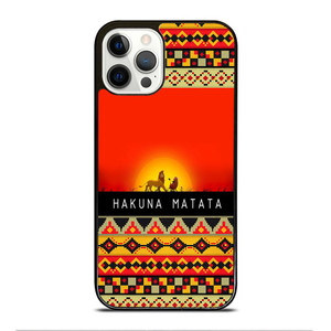 HAKUNA MATATA LION KING AZTEC 1 iPhone 12 Pro Case Cover