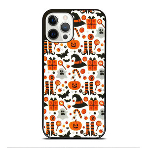 HALLOWEEN WITCH PUMPKIN PATTERN iPhone 12 Pro Case Cover