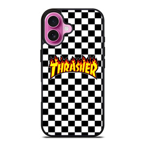 THRASER BLACK WHITE iPhone 16 Plus Case Cover