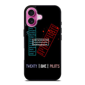 TWENTY ONE PILOTS LOGO iPhone 16 Plus Case Cover