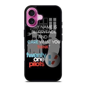 TWENTY ONE PILOTS SHOOT LYRICS iPhone 16 Plus Case Cover