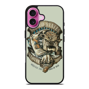 USMC MARINE WAR DOGS iPhone 16 Plus Case Cover