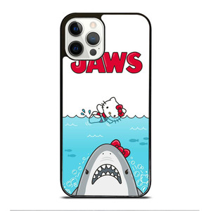 JAWS SHARK HELLO KITTY iPhone 12 Pro Case Cover