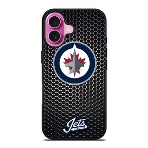 WINNIPEG JETS METAL iPhone 16 Plus Case Cover WINNIPEG JETS METAL iPhone 16 Plus Case Cover