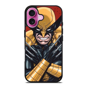 WOLVERINE MARVEL CARTOON iPhone 16 Plus Case Cover WOLVERINE MARVEL CARTOON iPhone 16 Plus Case Cover