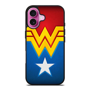WONDER WOMAN LOGO iPhone 16 Plus Case Cover WONDER WOMAN LOGO iPhone 16 Plus Case Cover