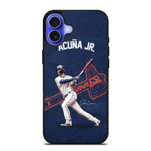 ACUNA JR ATLANTA BRAVES iPhone 16 Case Cover ACUNA JR ATLANTA BRAVES iPhone 16 Case Cover
