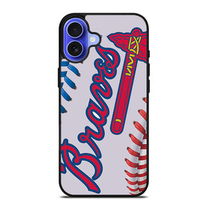 ATLANTA BRAVES BALL LOGO iPhone 16 Case Cover ATLANTA BRAVES BALL LOGO iPhone 16 Case Cover