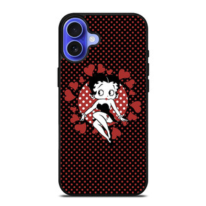 BETTY BOOP DOT iPhone 16 Case Cover