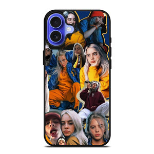 BILLIE EILISH COLLAGE iPhone 16 Case Cover BILLIE EILISH COLLAGE iPhone 16 Case Cover