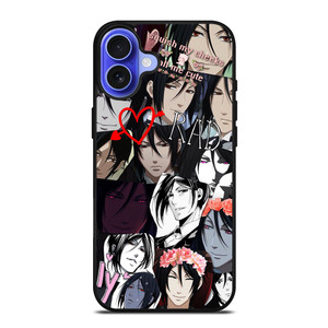 BLACK BUTLER COLLAGE iPhone 16 Case Cover