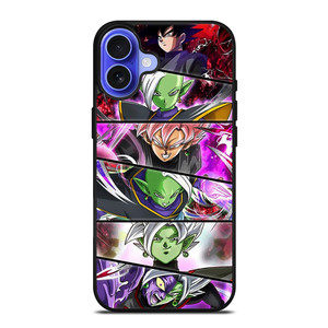 BLACK GOKU X ZAMASU DRAGON BALL iPhone 16 Case Cover