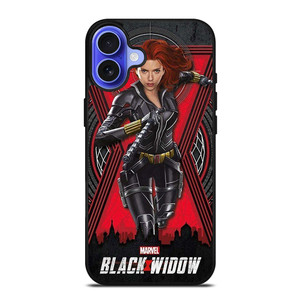 BLACK WIDOW MARVEL HERO iPhone 16 Case Cover BLACK WIDOW MARVEL HERO iPhone 16 Case Cover