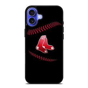 BOSTON RED SOX BLACK LOGO iPhone 16 Case Cover BOSTON RED SOX BLACK LOGO iPhone 16 Case Cover