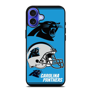 CAROLINA PANTHERS LOGO COLLAGE iPhone 16 Case Cover