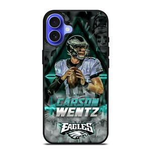 CARSON WENTZ EAGLES 2 iPhone 16 Case Cover CARSON WENTZ EAGLES 2 iPhone 16 Case Cover